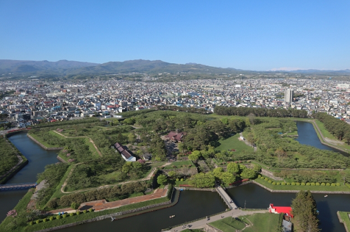 函館の五稜郭公園