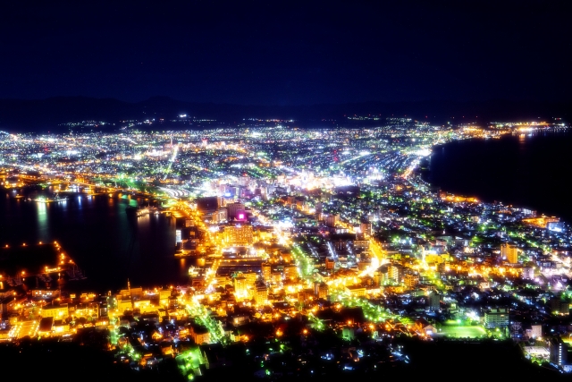 函館の夜景