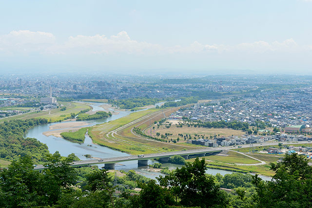 旭川の町並み