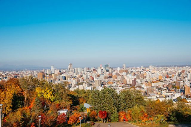 札幌の街並み
