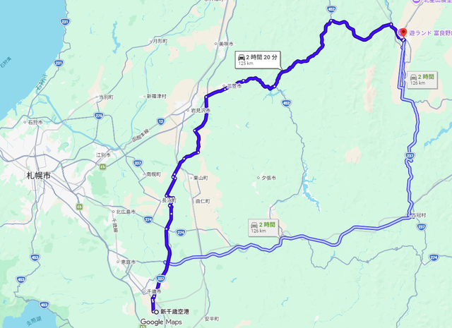 一般道路を利用する場合